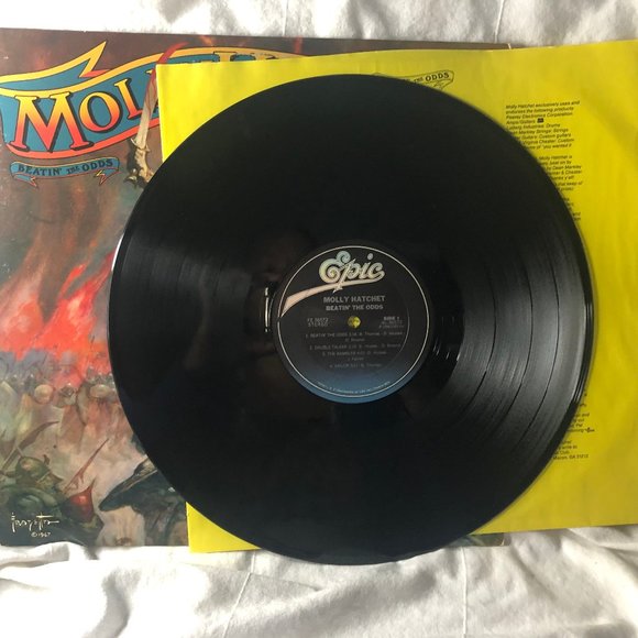 Molly Hatchet - Beatin' The Odds - Original Pressed Vinyl LP 1980 - MINT - Picture 6 of 9